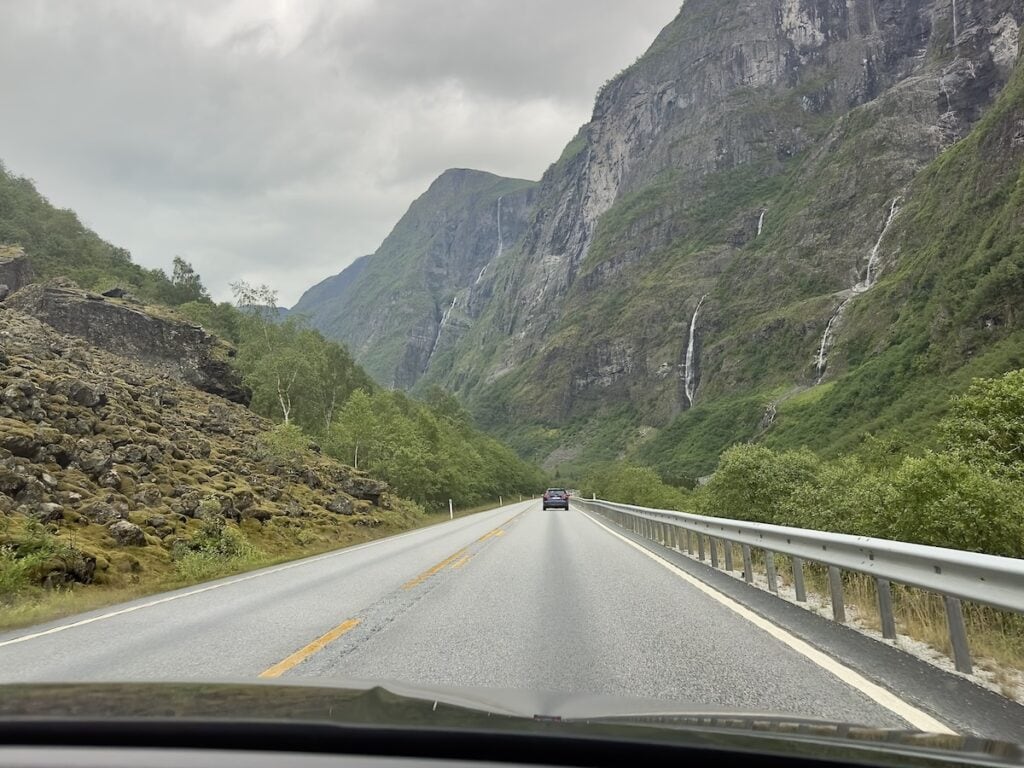 Road from Oslo to Bergen