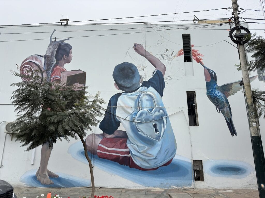 Murals in Barranco, Lima