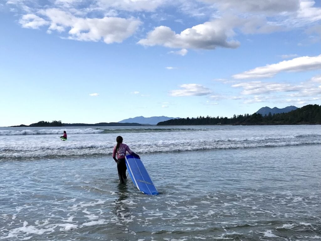 Kids Surf Lessons Tofino