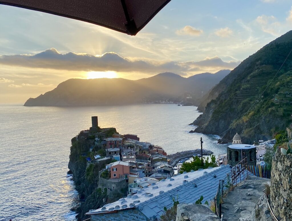 Dinner in Vernazza