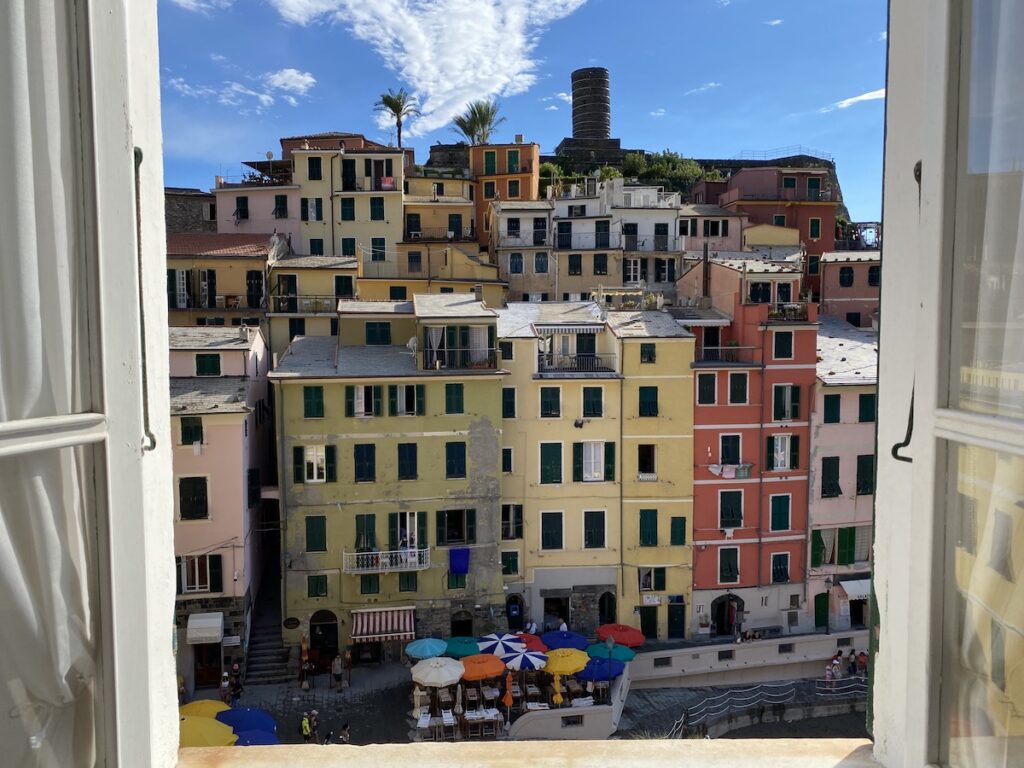 August in Vernazza
