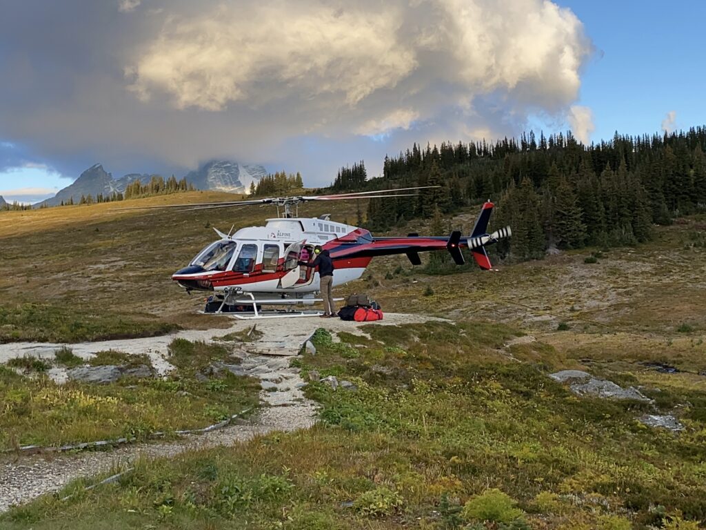 Helicopter Hiking BC - Purcell Mountain Lodge