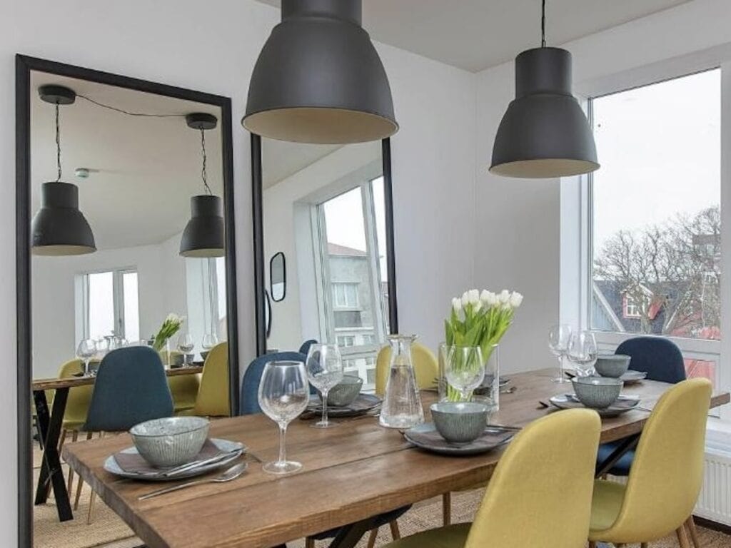 Tyr Apartments Reykjavik Kitchen in 2 bedroom family apartment