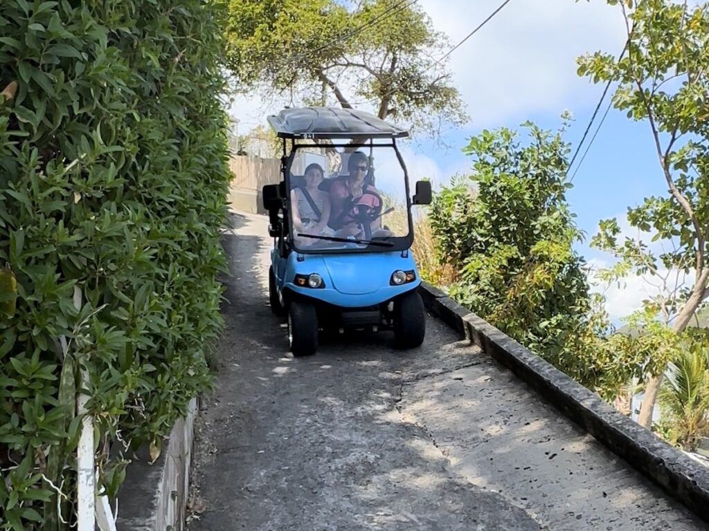 Golf Cart Terre de Haut Aqua Blue