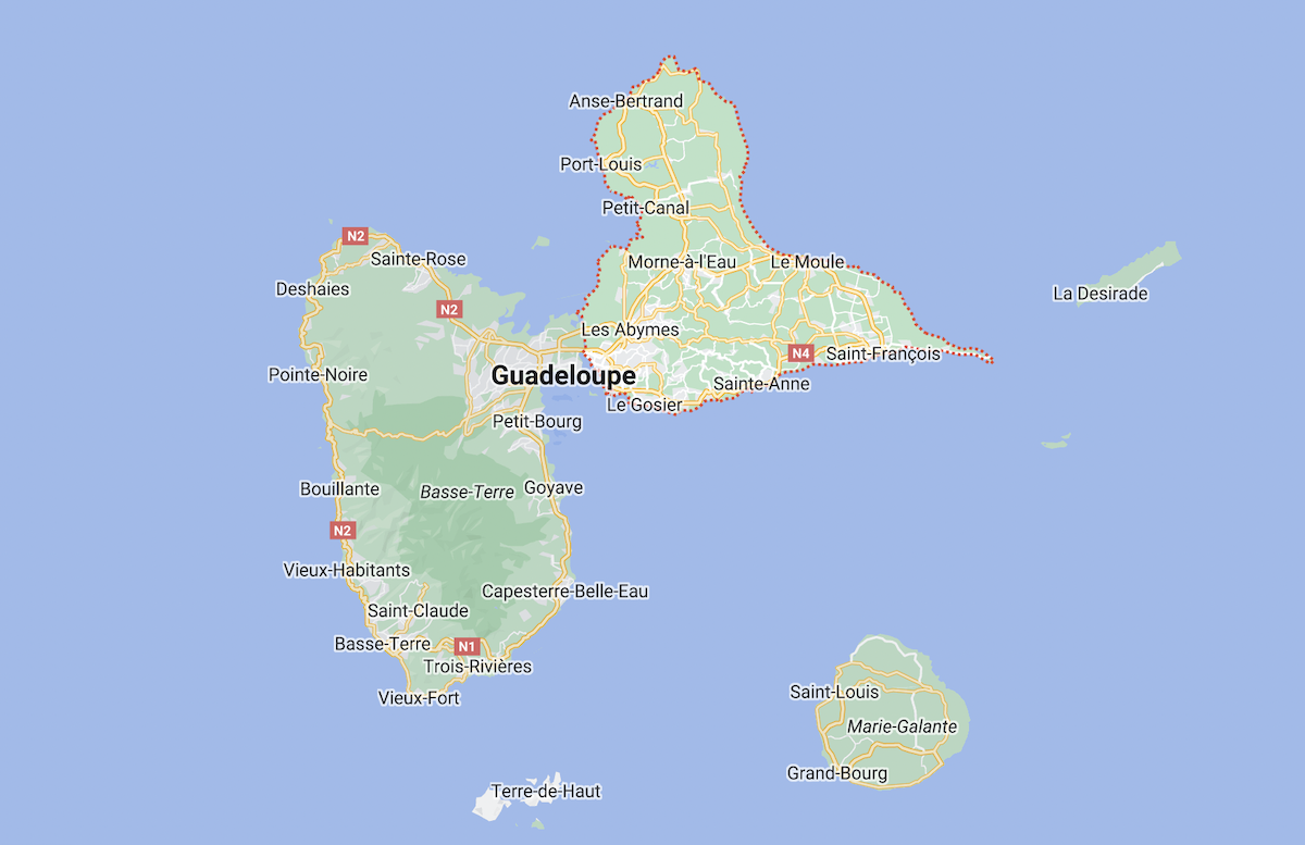 Basse Terre Guadeloupe Your Complete Guide 2023 Guadeloupe Map 