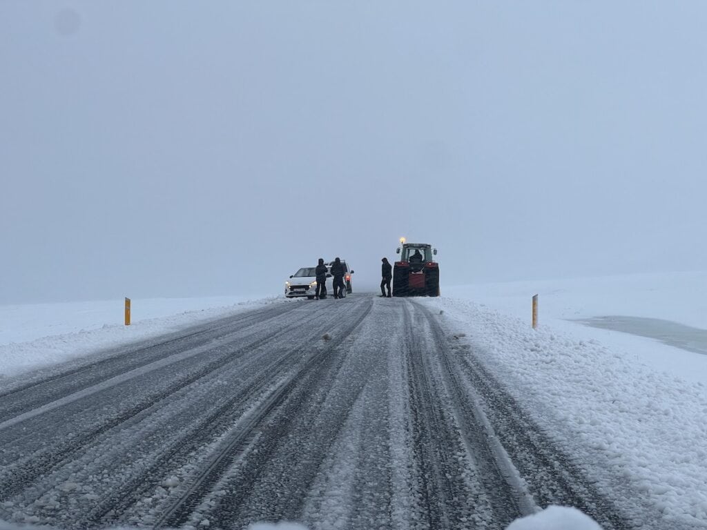 Winter Driving Iceland