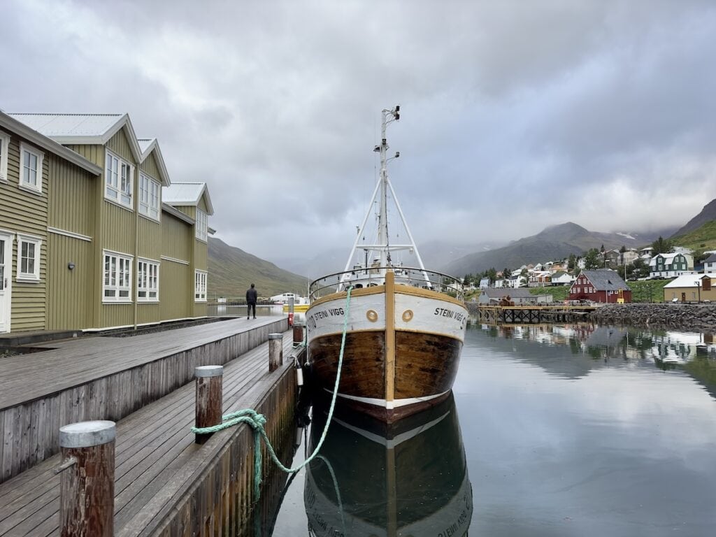 Town of Siglufjordur, Iceland