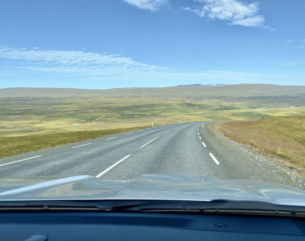 East Fjord Iceland Roads