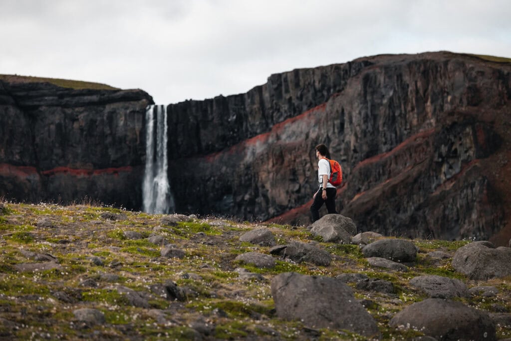 Hengifoss, Waterfall East Iceland