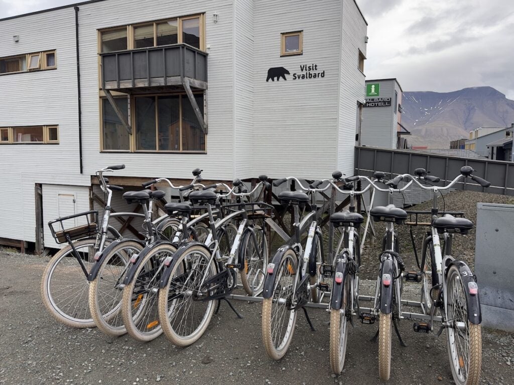 Bikes in Longyearbyen