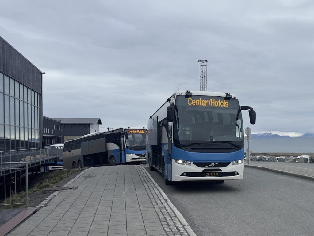 Airport Bus in Longyearbyen, Svalbard