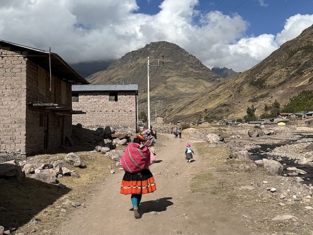 Village of Huacuhuasi, Peru