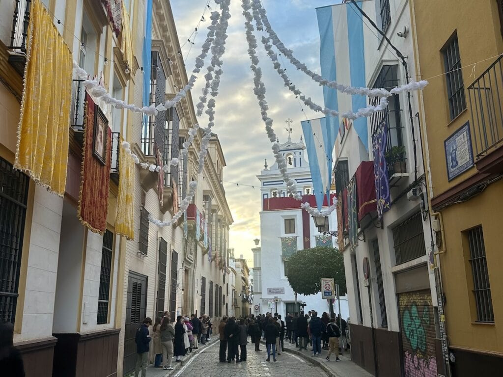 Street View of Seville, Spain