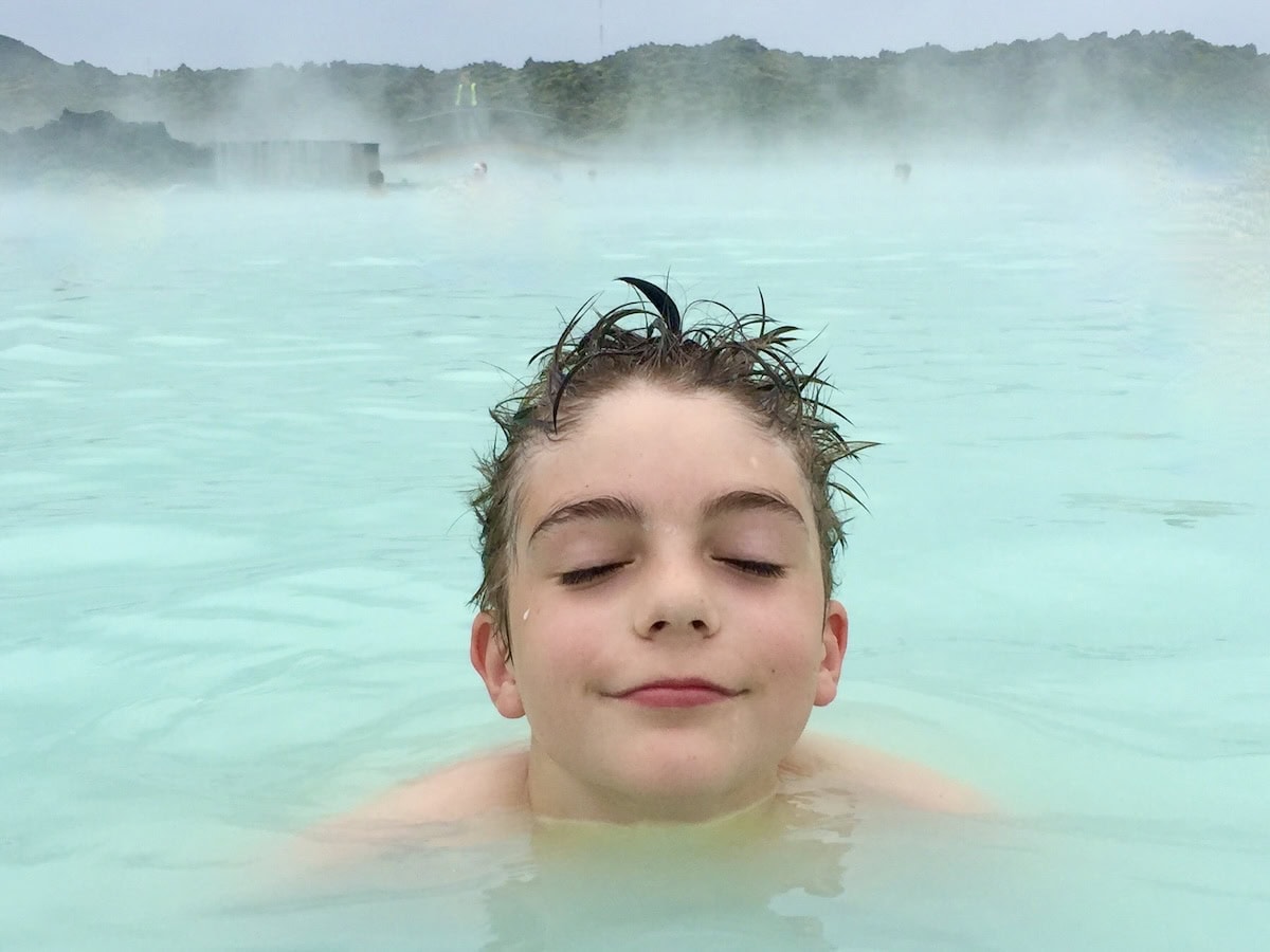 The Blue Lagoon with kids