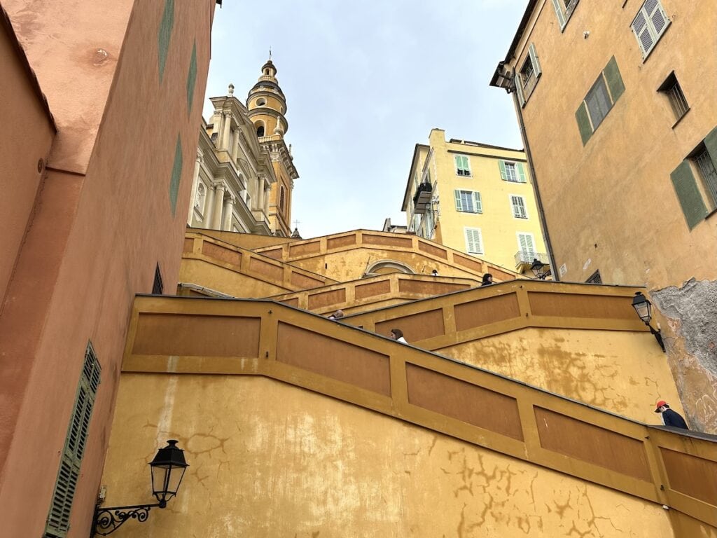 Les Rampes, Staircase in Menton
