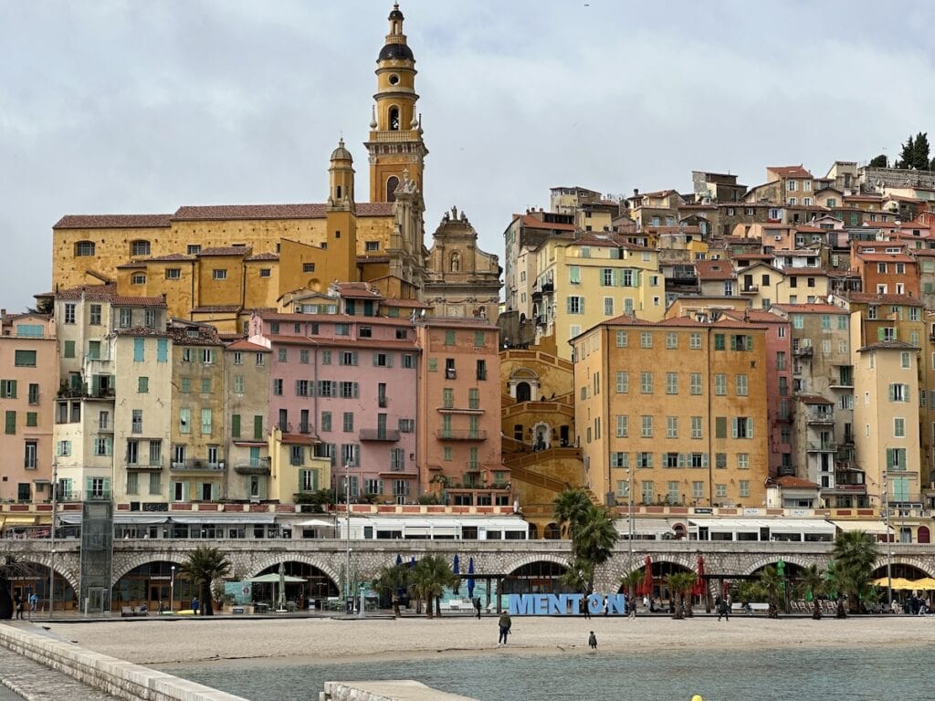 Menton, France Cityscape