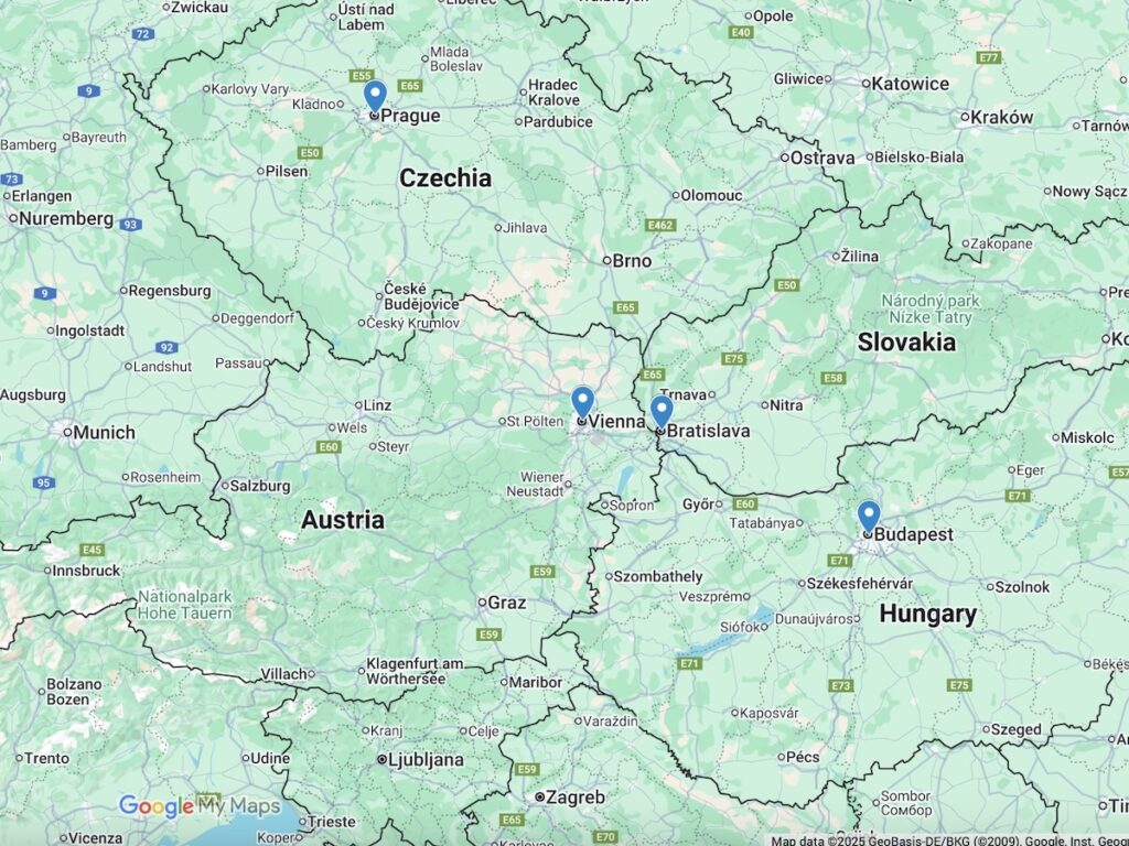 Bratislava Map