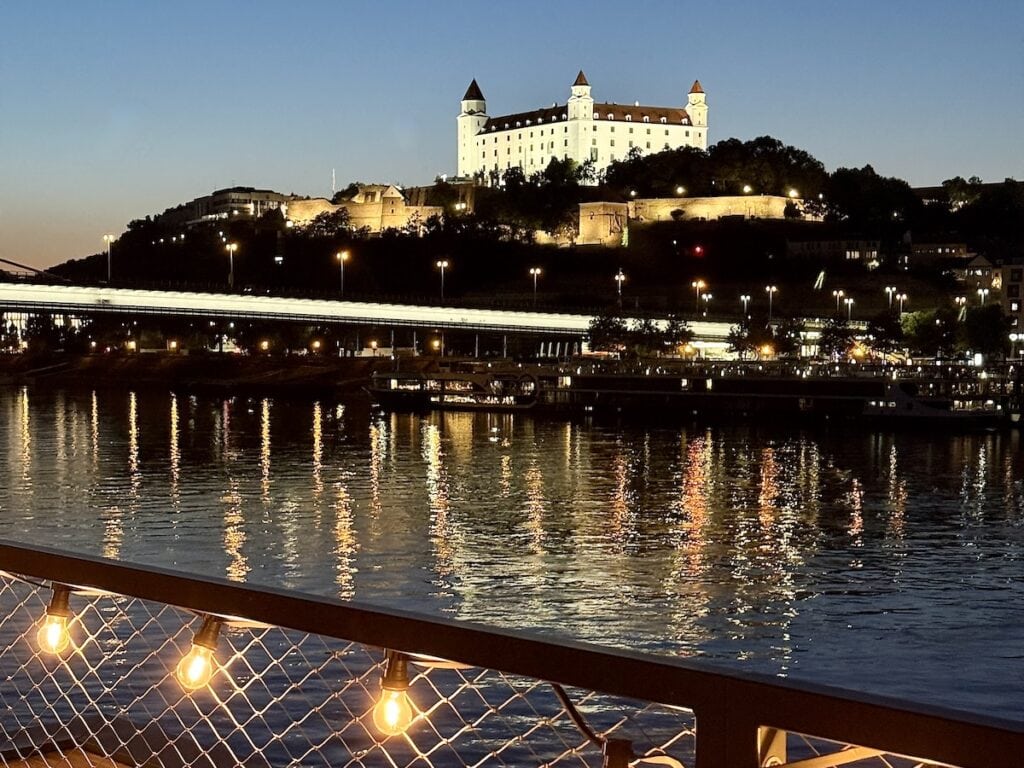 Bratislava Castle at Night