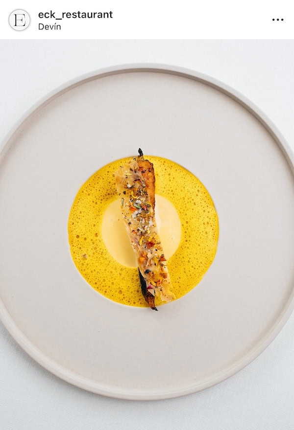 Sample Plate, Eck Restaurant Bratislava