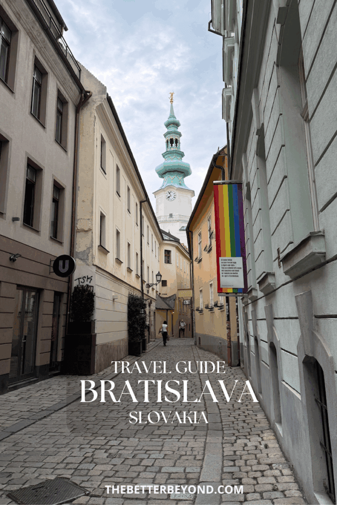 Pinterest Pin - Things to do in Bratislava, Slovakia