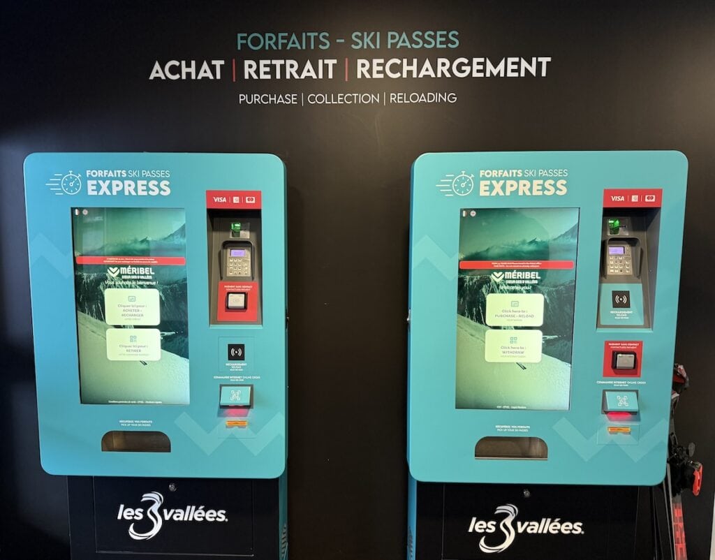 Lift Pass ATM Meribel Mottaret