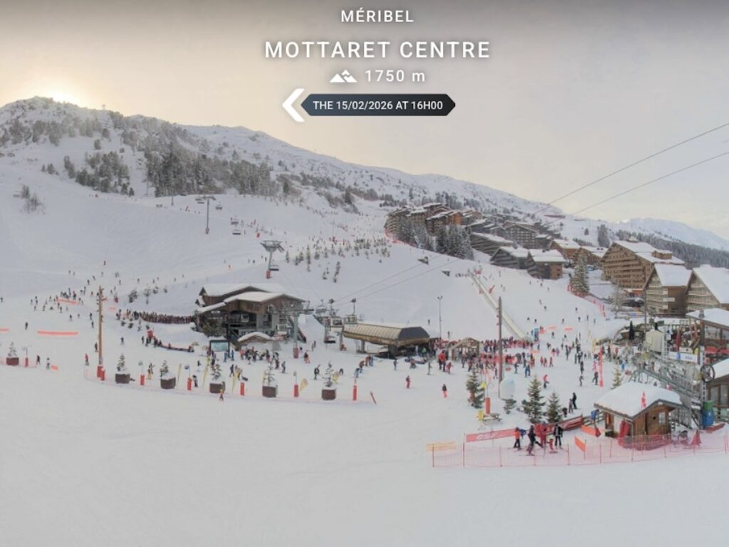 Mottaret Centre Villlage Shot