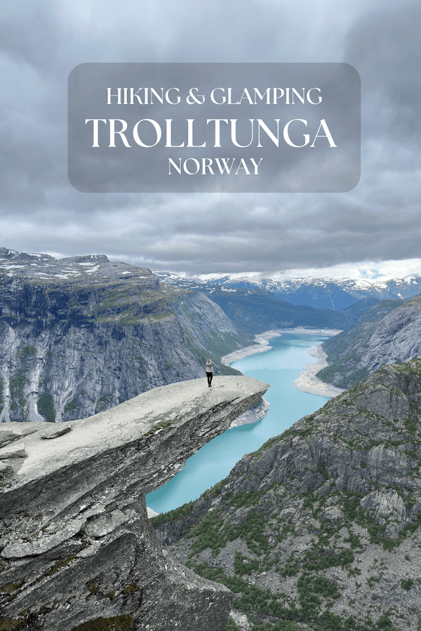 Hike Trolltunga Norway Pin