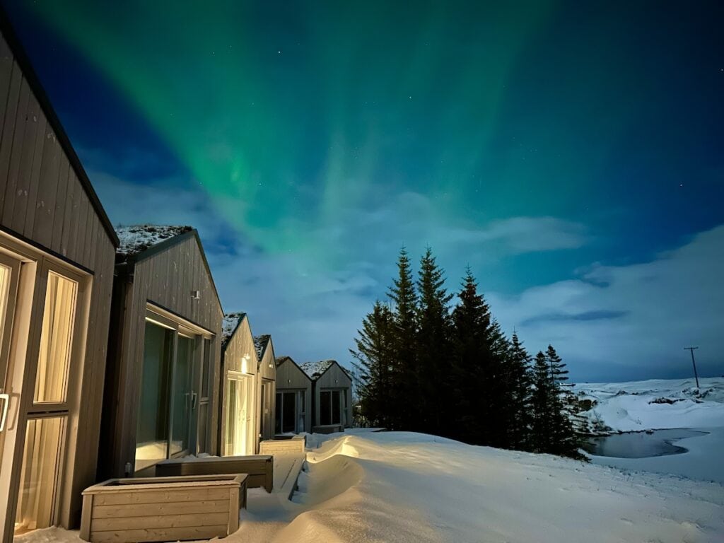 Northern Lights South Coast Iceland